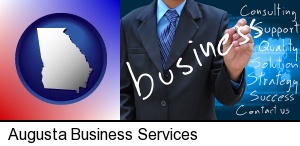 Augusta, Georgia - typical business services and concepts