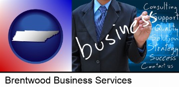 typical business services and concepts in Brentwood, TN