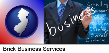 typical business services and concepts in Brick, NJ