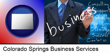typical business services and concepts in Colorado Springs, CO