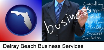 typical business services and concepts in Delray Beach, FL