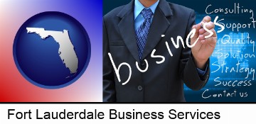 typical business services and concepts in Fort Lauderdale, FL