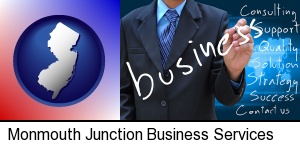 typical business services and concepts in Monmouth Junction, NJ