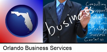 typical business services and concepts in Orlando, FL