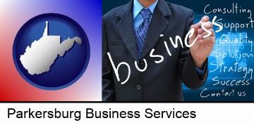 typical business services and concepts in Parkersburg, WV