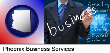 typical business services and concepts in Phoenix, AZ
