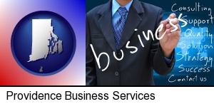 Providence, Rhode Island - typical business services and concepts
