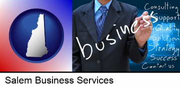 typical business services and concepts in Salem, NH