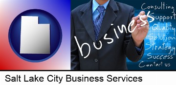 typical business services and concepts in Salt Lake City, UT