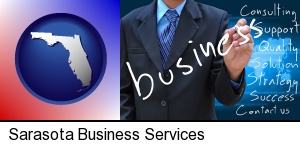 Sarasota, Florida - typical business services and concepts