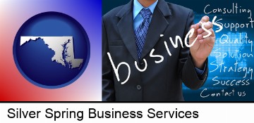 typical business services and concepts in Silver Spring, MD
