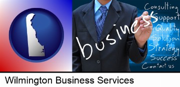 typical business services and concepts in Wilmington, DE