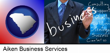 typical business services and concepts in Aiken, SC