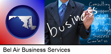 typical business services and concepts in Bel Air, MD