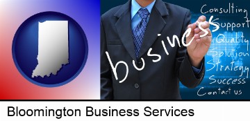 typical business services and concepts in Bloomington, IN