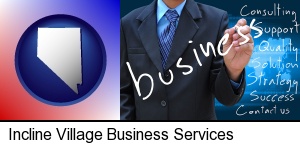 Incline Village, Nevada - typical business services and concepts